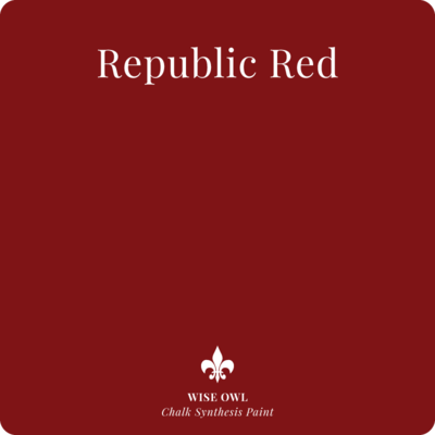 Republic Red Wise Owl Chalk Synthesis Paint Pint (16 oz)