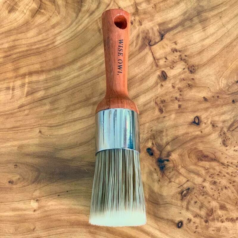 Teak Handled Salve Brush