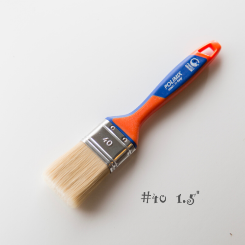 1.5″ Pennelli Giuliani FLAT BRUSH Paint Brush