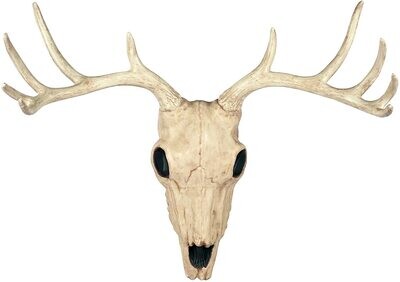 Faux Deer Skull Mount