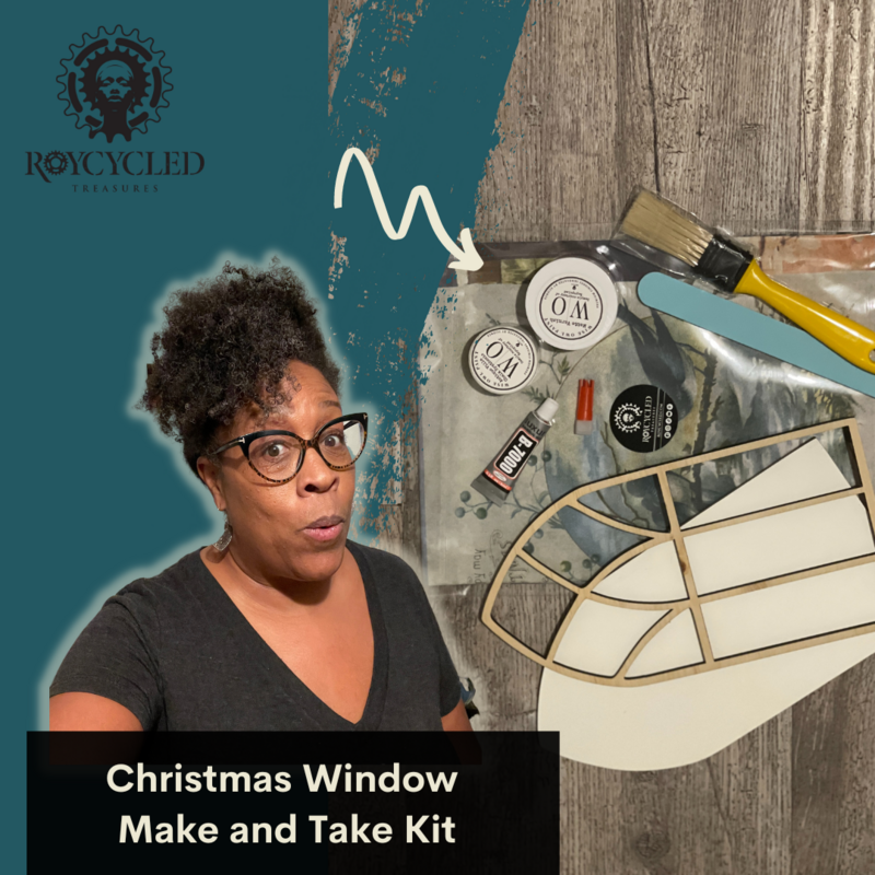 Roycycled Christmas Window Kit