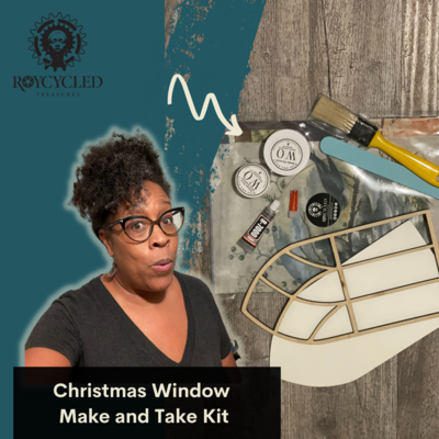 Roycycled Christmas Window Kit
