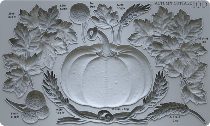 IOD 6x10 Autumn Cottage Mould