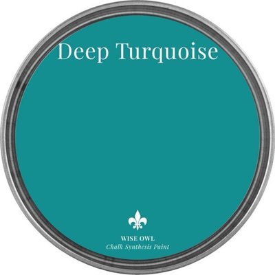Deep Turquoise Wise Owl Chalk Synthesis Paint - pint (16 oz)