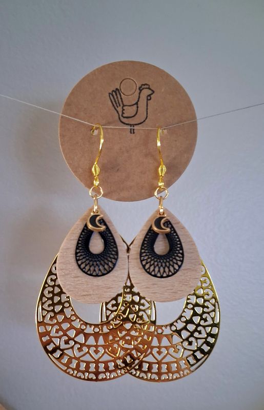 Boucles d'oreilles ZAZA