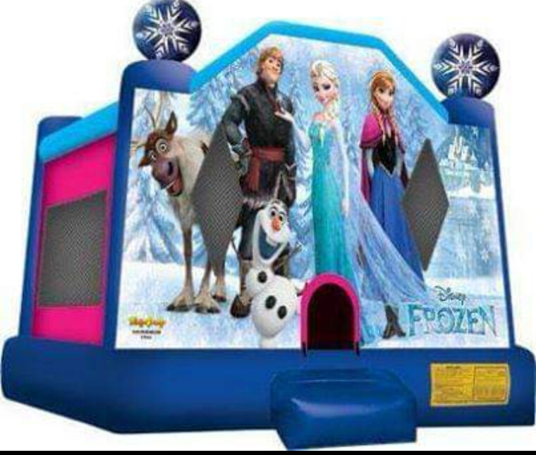 Frozen Bounce house