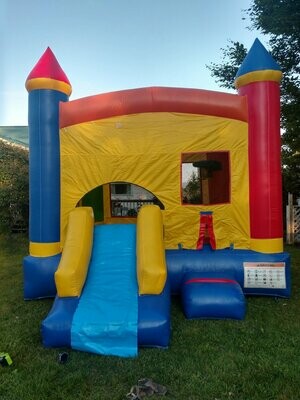 Inflatable Bounce Castle with slide