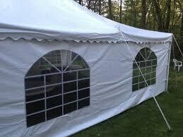 Windowed 30 foot Tent Side (per section)