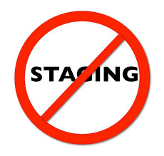 No Staging or Scaffolding. Sorry