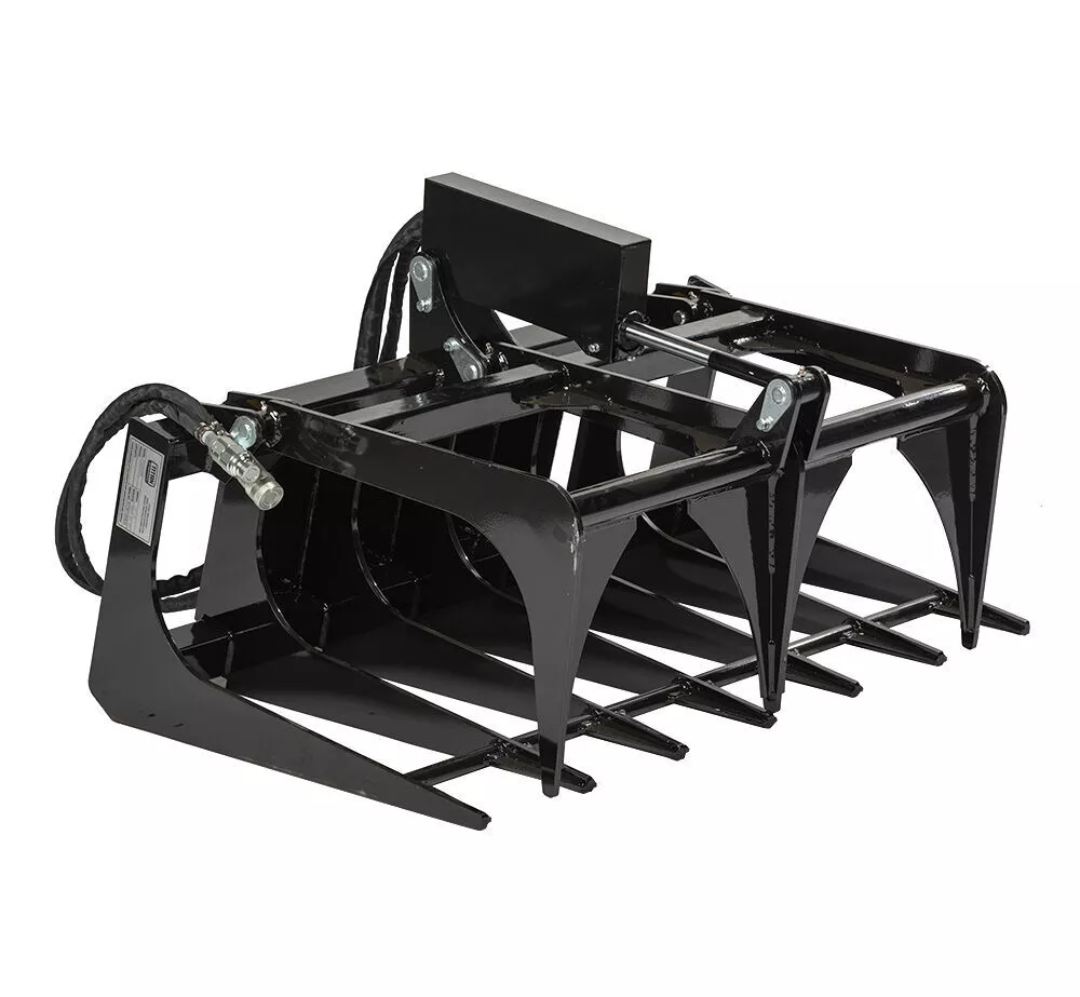 42" Mini Skid Steer Root Grapple Bucket