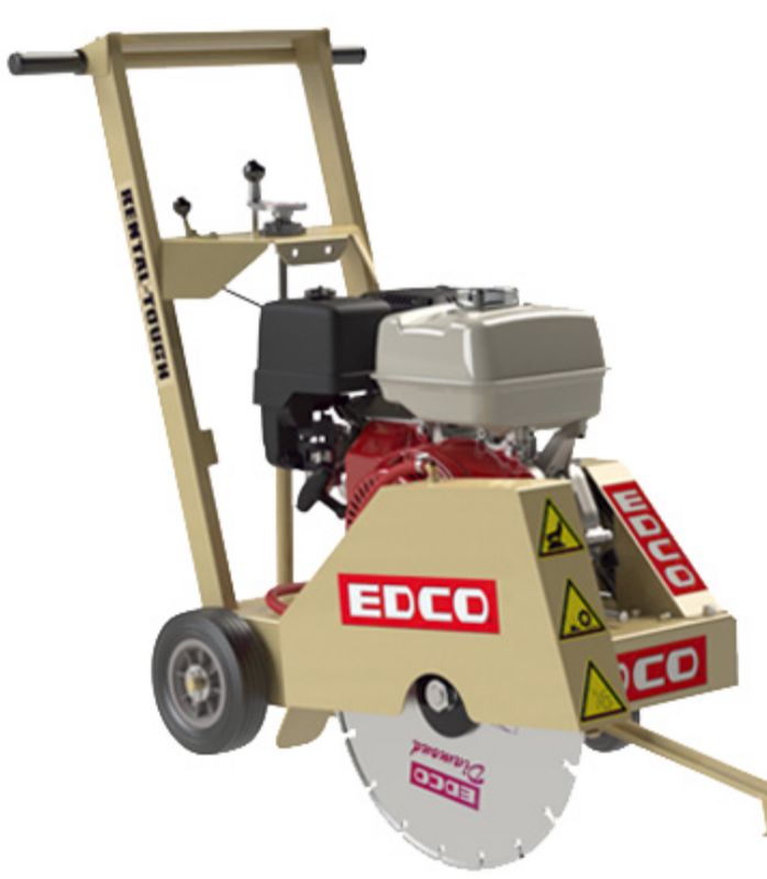 18" Walk behind Concrete Saw
