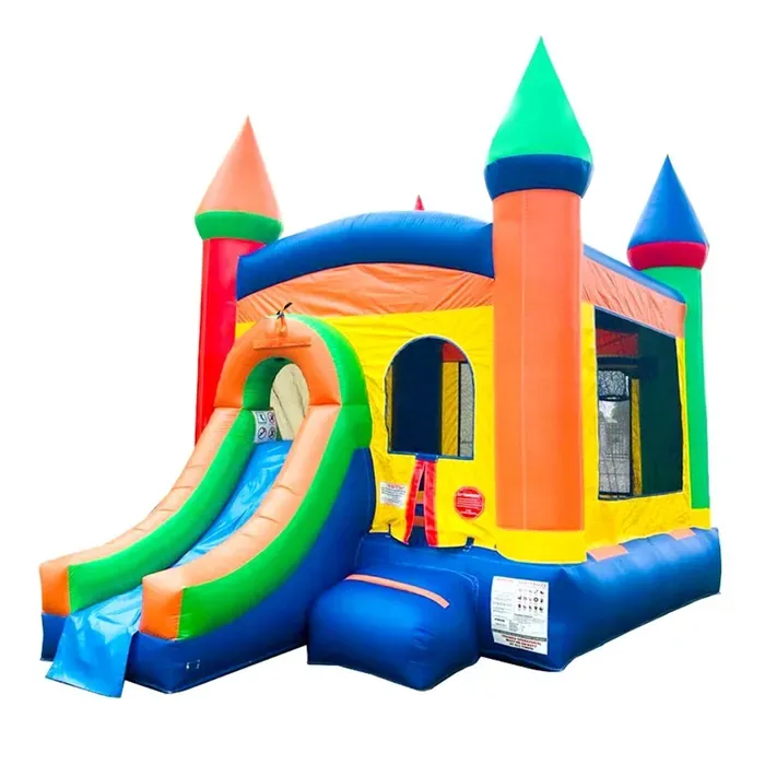 Inflatable Bounce Castle with slide