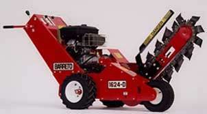Barretto walk behind 36" trencher Rental