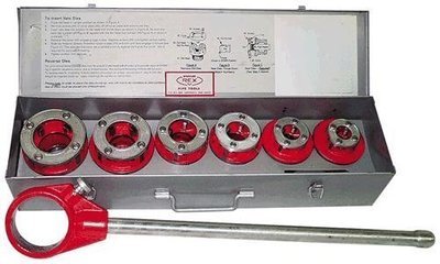 Pipe Threader 1/8"- 2" with Ratchet