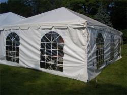 Windowed  20 foot Tent Side (per section)