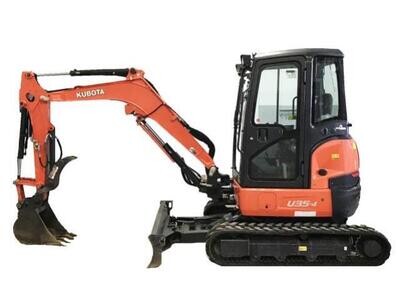 9k Mini Excavator Rental
