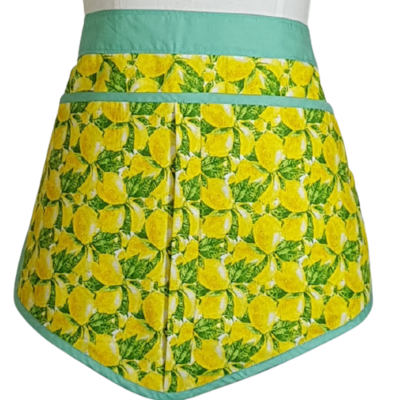 Half  Apron -Lemons