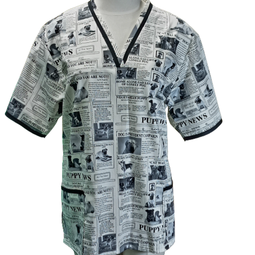 Fun Scrubs-PuppyNews -L