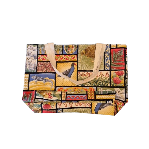 Carrybag-  Kiwiana Print