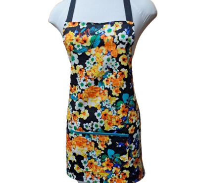Ladies Apron-Jade floral