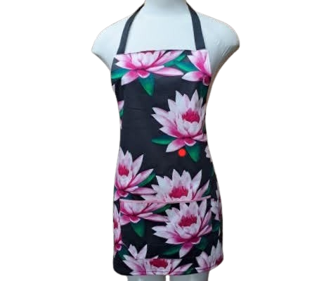 Ladies Apron-Pink Floral