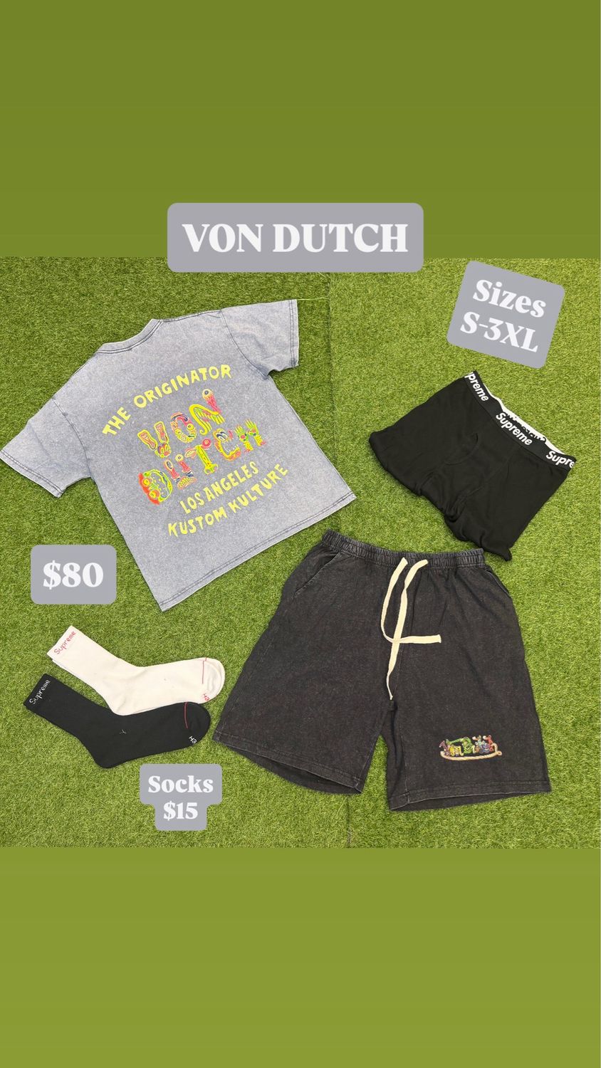VON DUTCH GREY SET