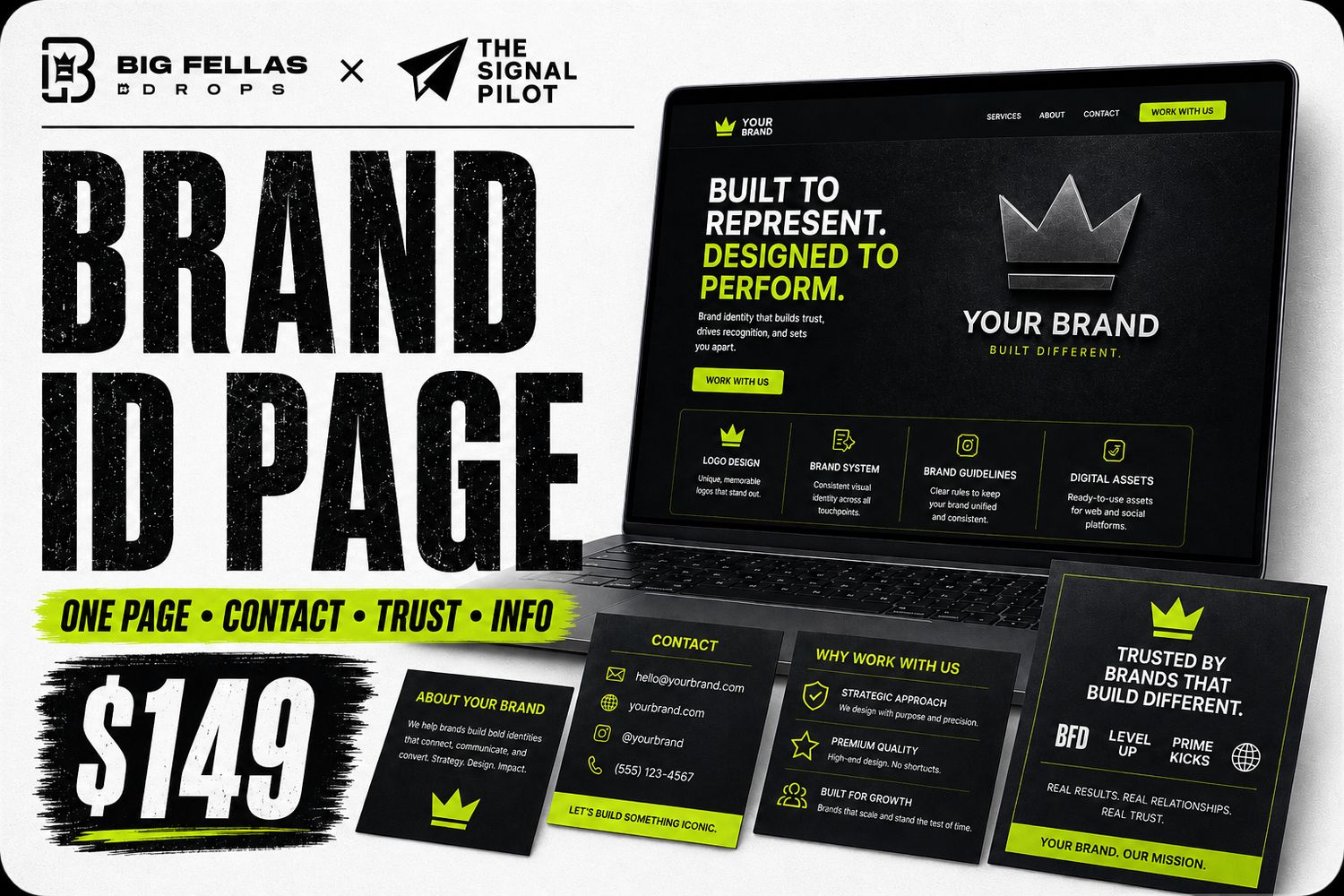 Brand ID Landing Page