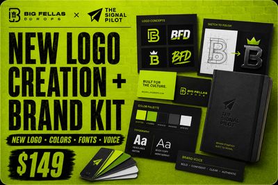 New Logo Creation + Brand Kit