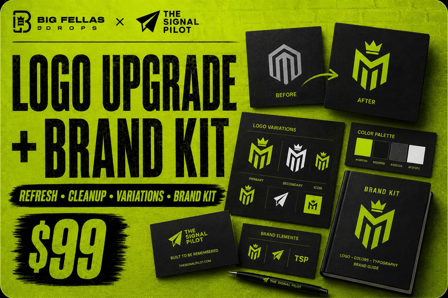 Logo Upgrade + Brand Kit