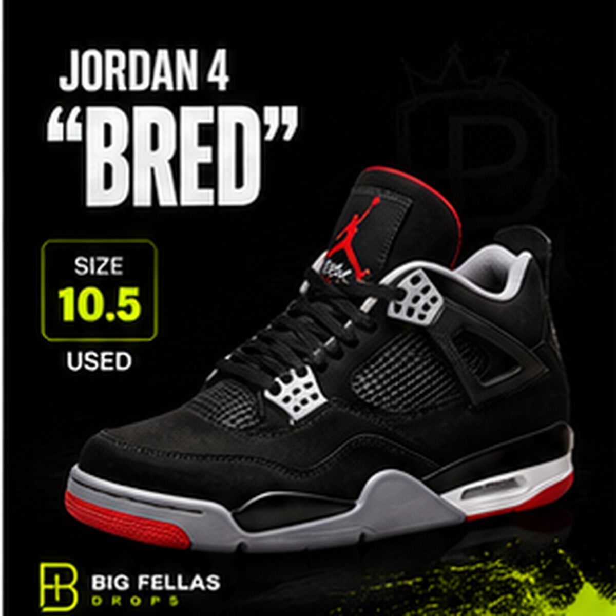 Jordan 4 Bred