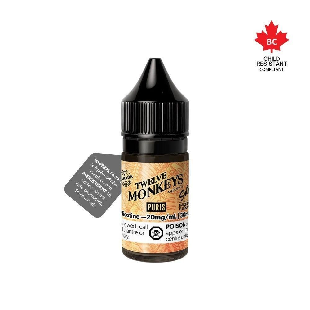 [Nic Salt] 12 Monkeys Salt - Puris 30mL