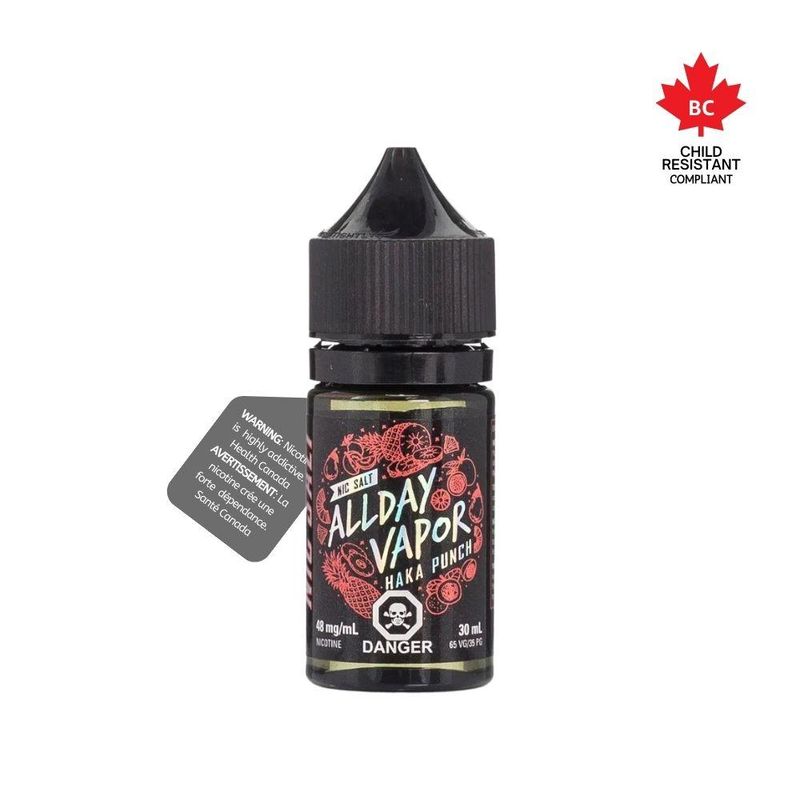 [Nic Salt] All Day Vapor - Haka Punch 30mL