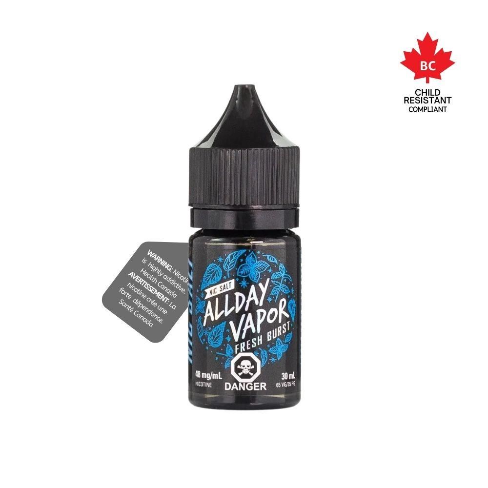 [Nic Salt] All Day Vapor - Fresh Burst 30mL