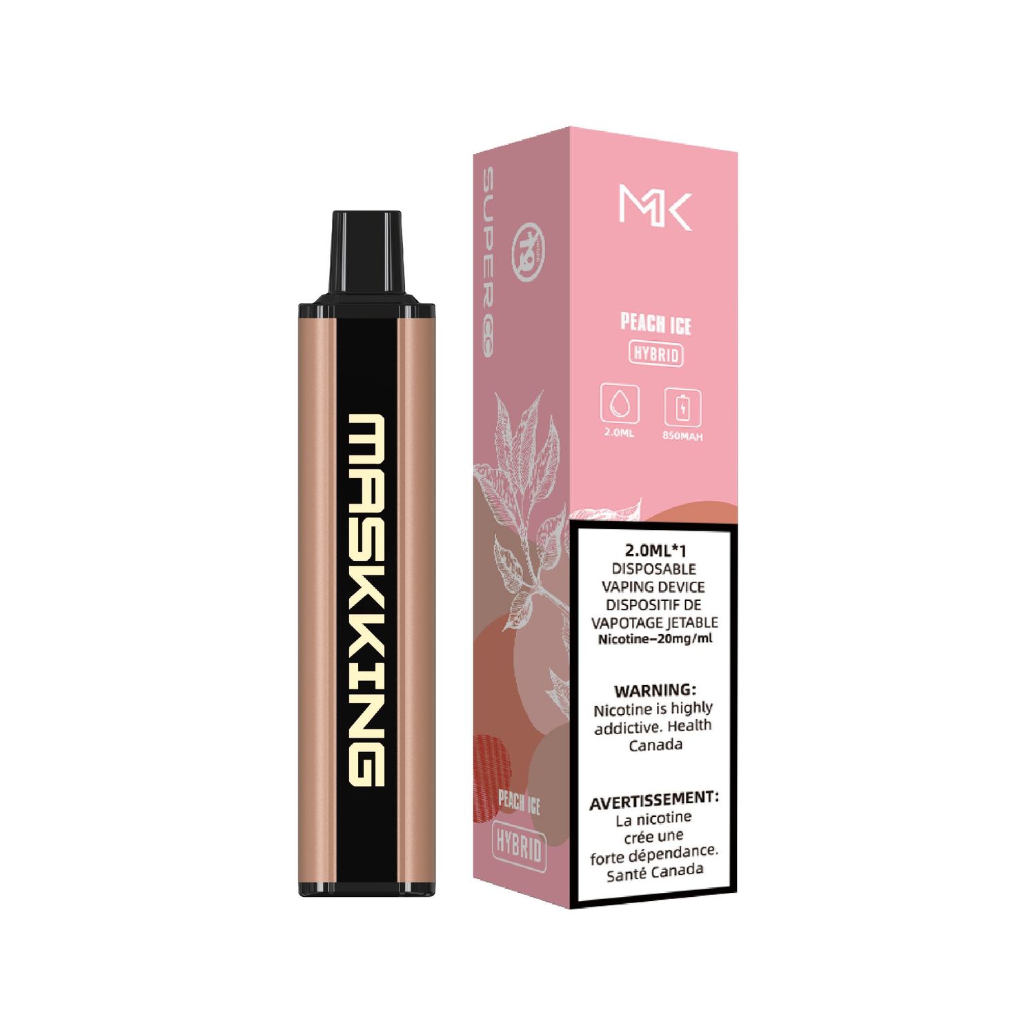 [Disposables] Maskking Super CC - Peach Ice