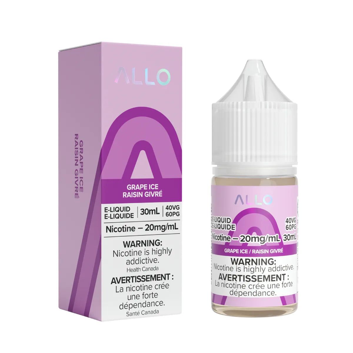 [Nic Salt] ALLO Salt - Grape Ice 30mL
