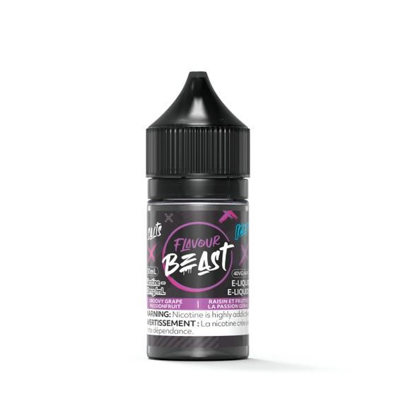 [Nic Salt] Flavour Beast - Groovy Grape Passionfruit Iced 30mL