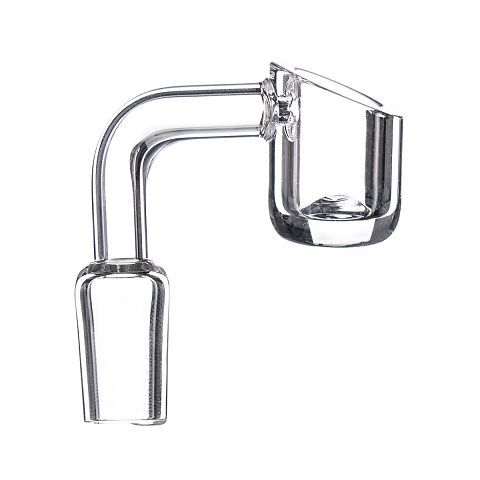 Quartz Banger Bevel Top Clear Joint 90 Degree M