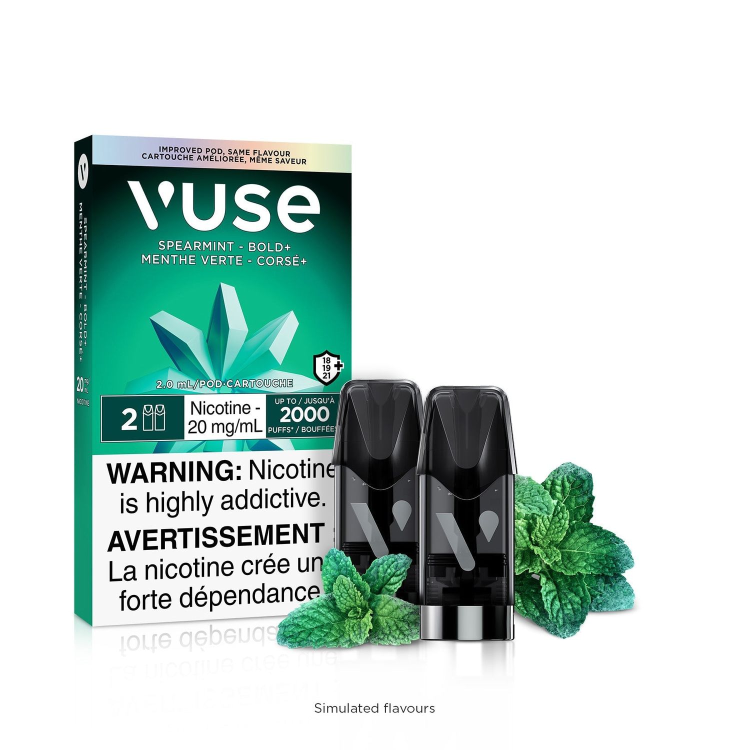 [Vape Pods] VUSE ePod - Spearmint (2pk)