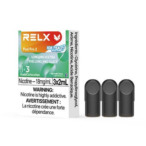 [Vape Pods] RELX Infinity Pro - Longjing Ice Tea (3pk)