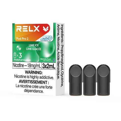 [Vape Pods] RELX Infinity Pro - Lime Ice (3pk)