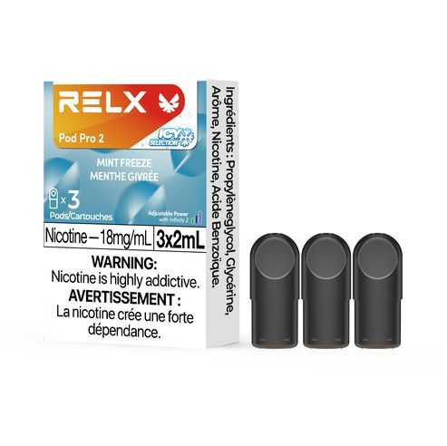 [Vape Pods] RELX Infinity Pro - Mint Freeze (3pk)