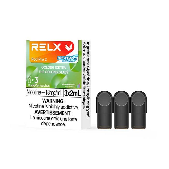 [Vape Pods] RELX Infinity Pro - Oolong Ice Tea (3pk)