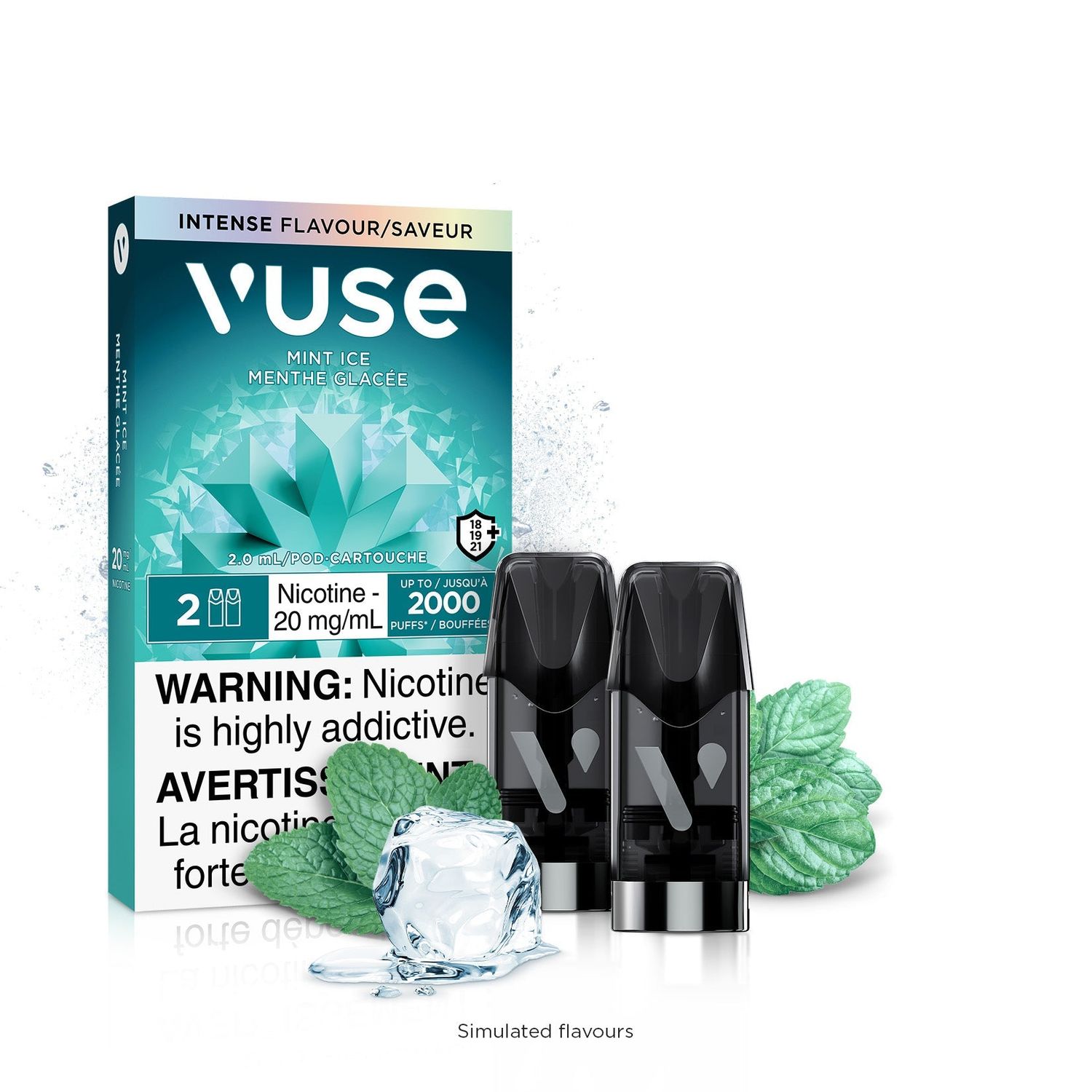 [Vape Pods] VUSE ePod - Mint Ice (2pk)