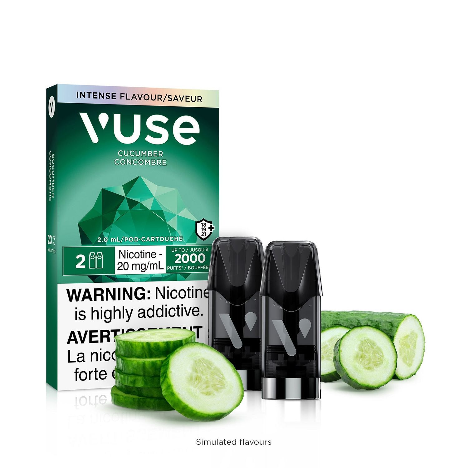 [Vape Pods] VUSE ePod - Cucumber (2pk)