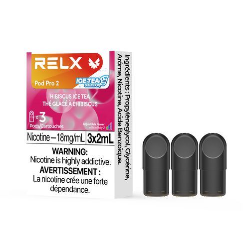 [Vape Pods] RELX Infinity Pro - Hibiscus Ice Tea (3pk)