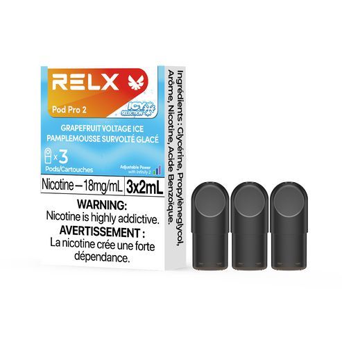 [Vape Pods] RELX Infinity Pro - Grapefruit Voltage Ice (3pk)