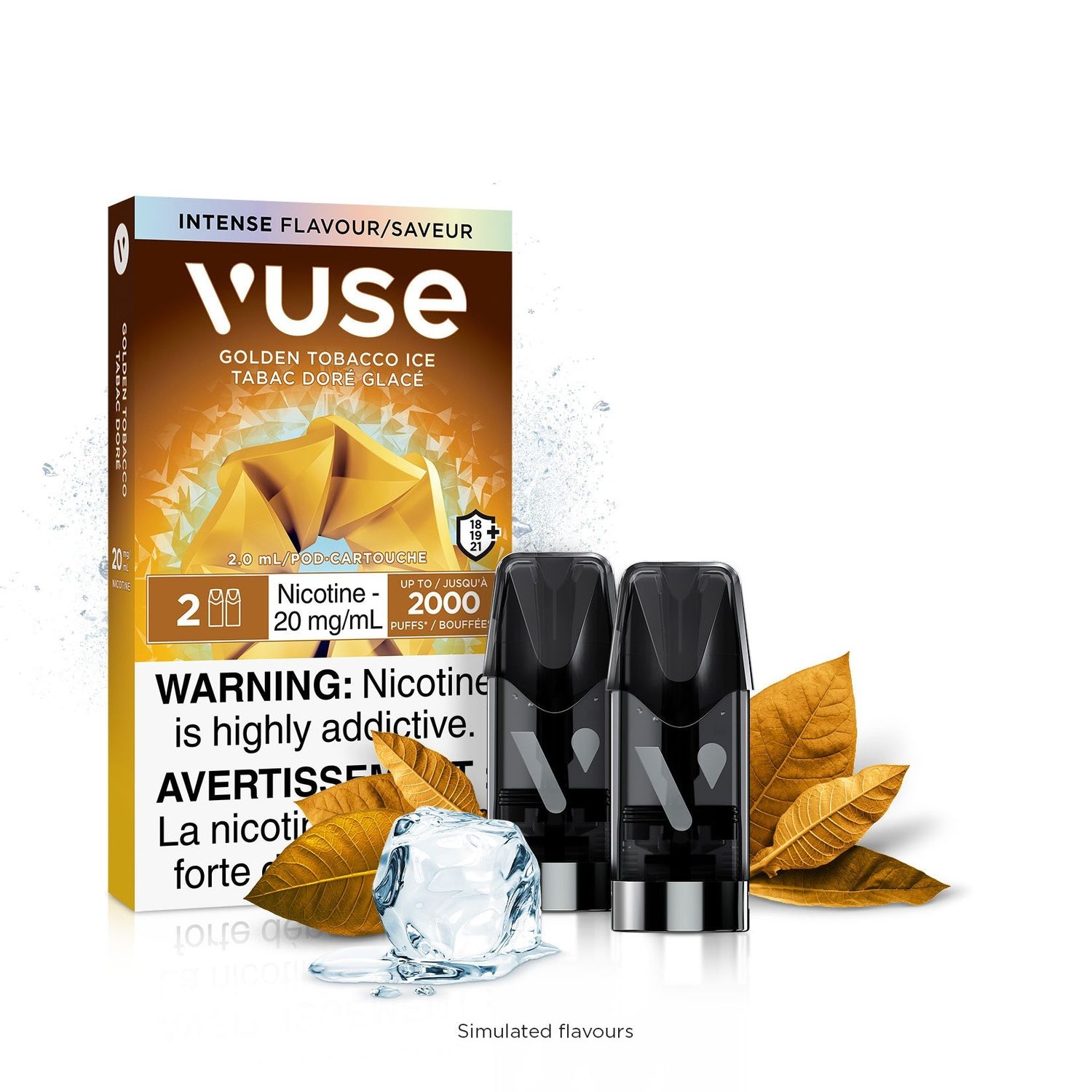 [Vape Pods] VUSE ePod - Golden Tobacco Ice (2pk)