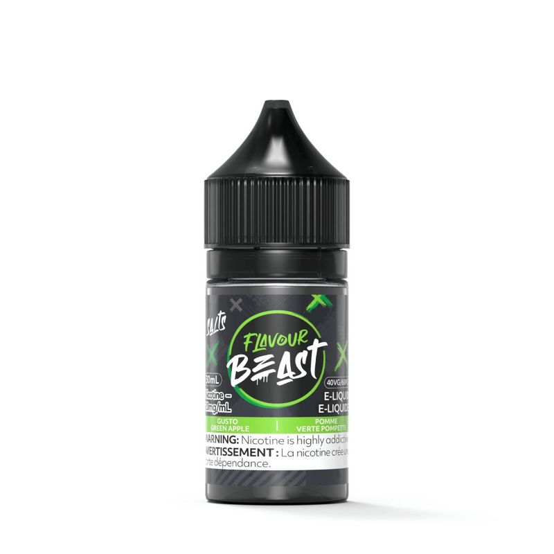 [Nic Salt] Flavour Beast - Gusto Green Apple 30mL