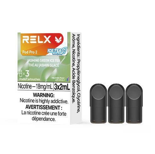 [Vape Pods] RELX Infinity Pro - Jasmine Green Ice Tea (3pk)