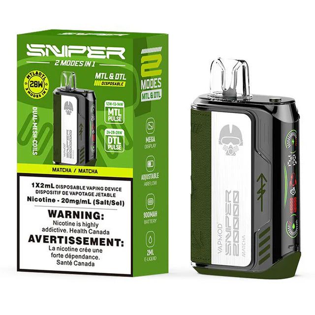 [Disposables] Sniper by VAPMOD - Zen Breeze (Matcha)